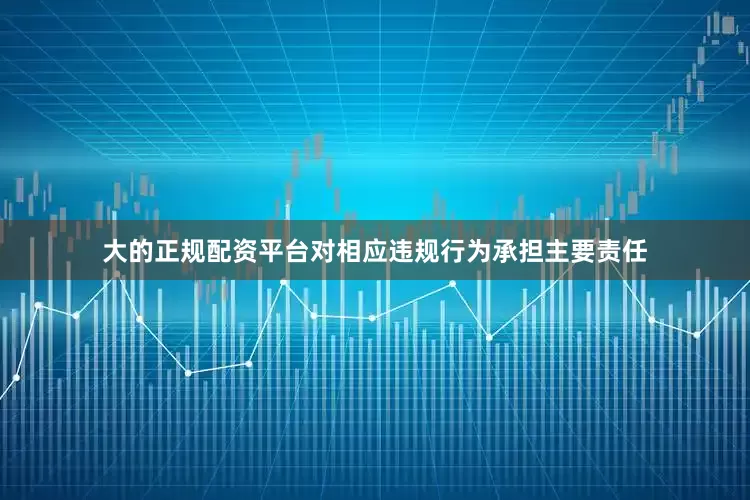 大的正规配资平台对相应违规行为承担主要责任